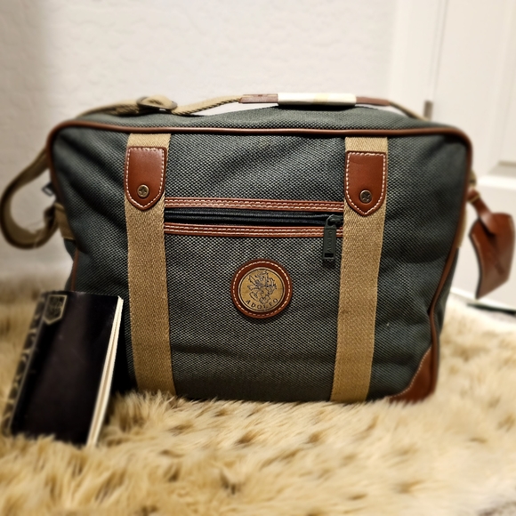 Vintage Royal Hunt by Adolfo Tote/Sage Bag - Picture 1 of 4